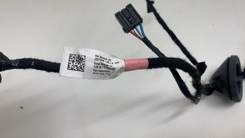 ⭕ 2017-2019 Tesla Model 3 Rear Right Door Wiring Harness Cable Wire 20
