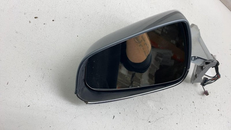 ⭕ 12-15 Model S Front Left Exterior Rear View Door Mirror Gray PMTG 60