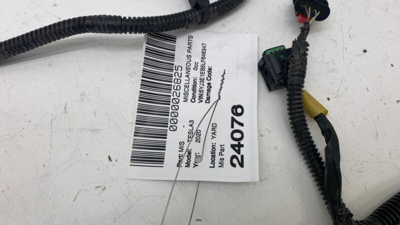 106876700G 2017-2023 Tesla Model 3 Thermal Sub Battery Wiring Harness Cable Wire Loom Assy