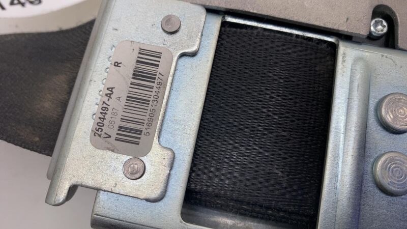 104825903A 2012-2020 Tesla Model S Front Passenger Side 1st Row Seat Belt & Retractor Right