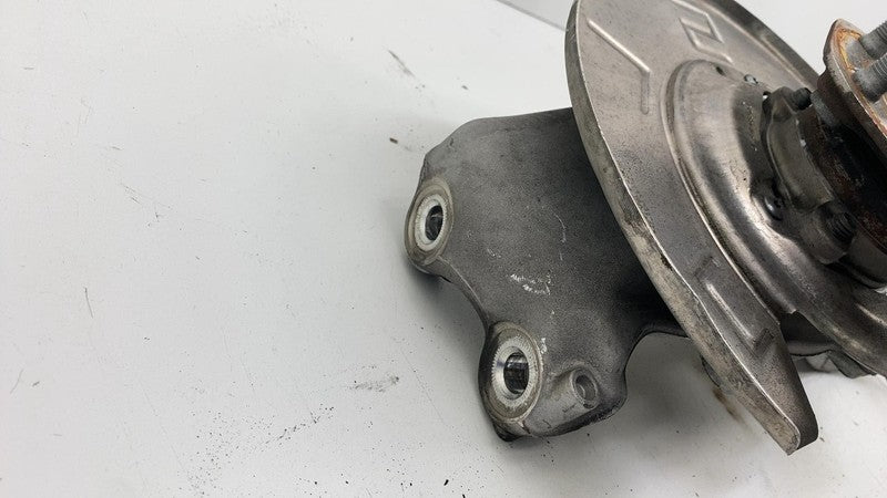 104412200E 17-23 Model 3 Front Left Spindle Knuckle w/ Wheel Hub & Shield RWD 1044311-00-E