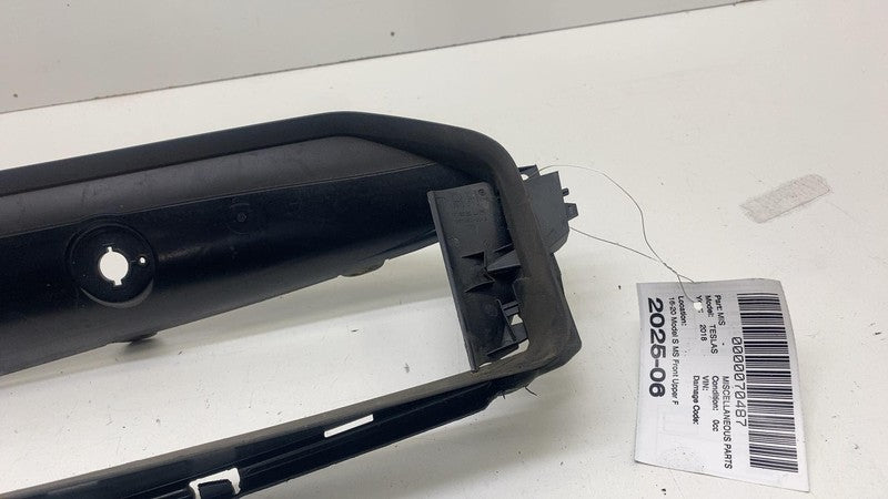 ⭕ 16-20 Model S MS Front Upper Fascia Grille Bumper Air Intake Duct 10