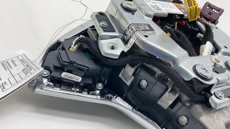 1023381-01-A ⭕ 12-15 Model S MS Steering Wheel Airbag w/ Control Switch & Bezel 1023381-01-A