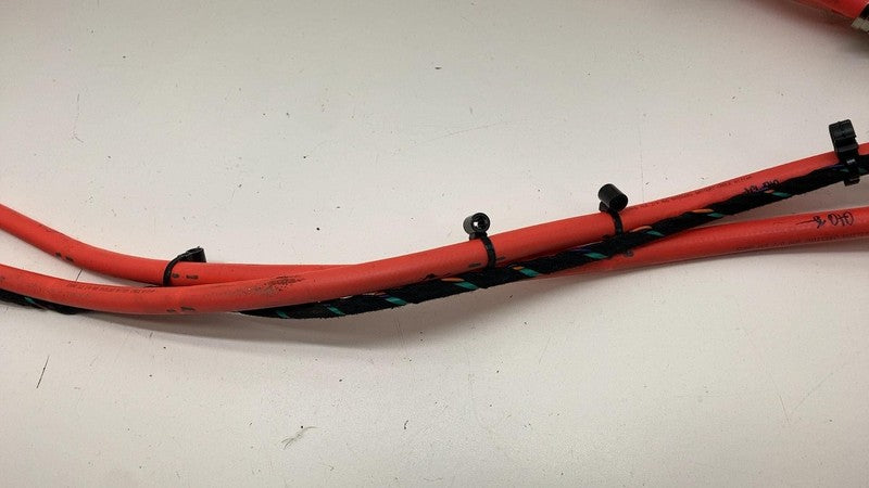 100487400E ⭕ 12-15 Model S Rear HV Junction Box to Charge Port Cable Harness 1004874-00-E