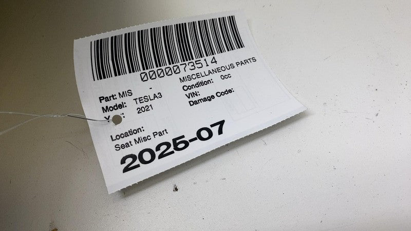 ⭕ 2017-2023 Model 3 Front Right Seat Lower Cushion Leather Black RH 14