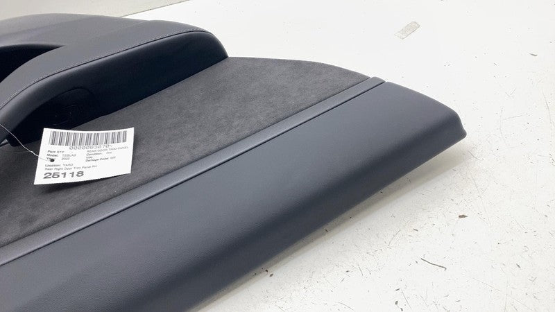 1608617-00-A ⭕ 2021-2023 Tesla Model 3 Rear Left Interior Door Panel Trim Card 1608617-00-A