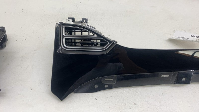 ⭕ 12-15 Tesla Model S MS SET of Dash A/C Air Vent Outlet Trim Panel 10