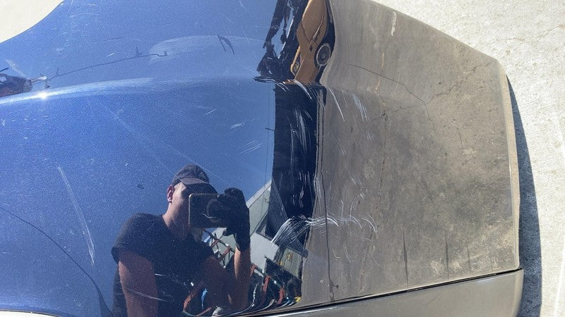 ⭕ 2012 2013 2014 2015 Tesla Model S MS Rear Bumper Cover Assembly Blue - PMMB