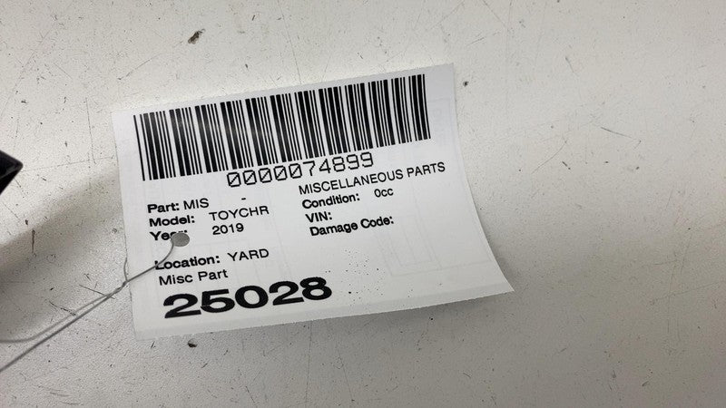 5257510010 ⭕18-21 Toyota C-HR Rear Passenger Side Bumper Retainer Bracket Right 52575-10010