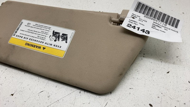 A2218172320 ⭕ 10-16 Mercedes-Benz E350 E-Class Front Right Windshield Sunvisor A2218172320