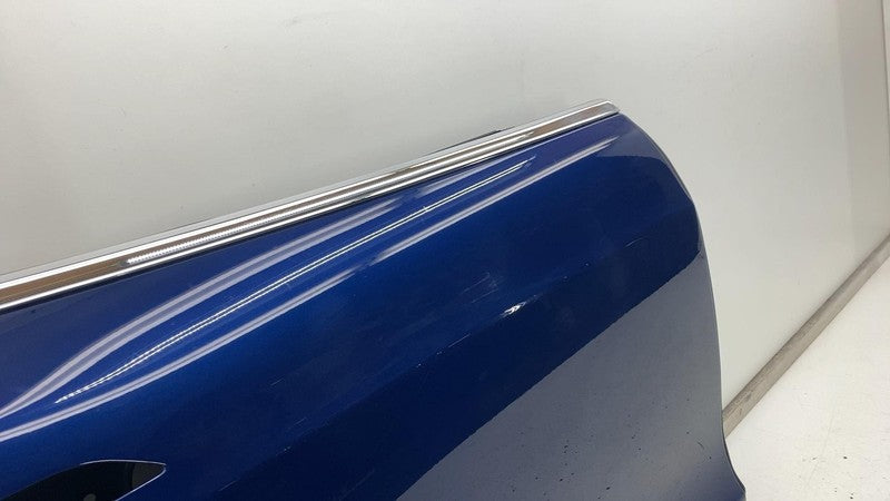 2012-2015 Tesla Model S Rear Passenger Side Door Shell Panel Right RH Blue PPSB