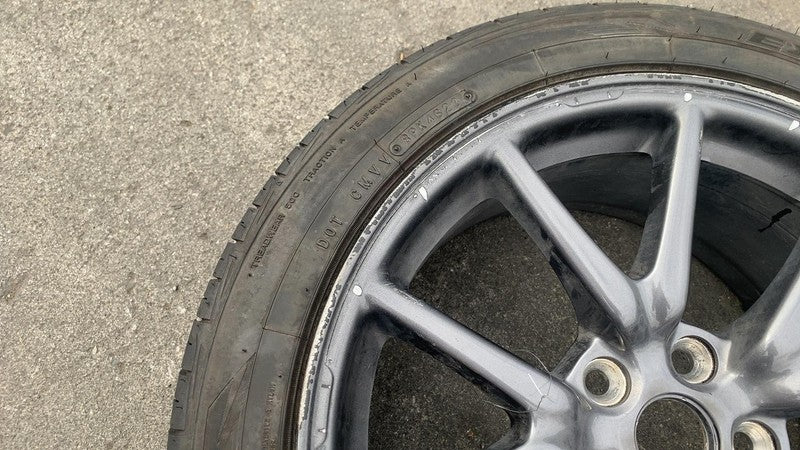 104422100C ⭕ 2017-2020 Tesla Model 3 Wheel Rim 18x8.5J+40MM + Toyo Tire 235/45 1044221-00-C