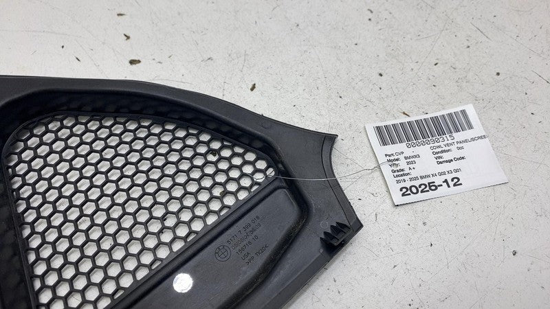 ⭕ 2018-2024 BMW X3 X4 Front Windshield Cowl Vent Panel Cover Right 517