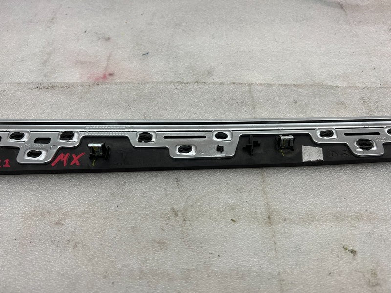 1035826 07 A ⭕ 16-20 Model X Rear Left Door Trim Card Molding Obeche Open Pore 1035826-07-A