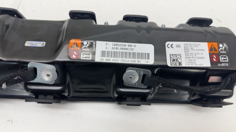 100526000H ⭕12-20 Tesla Model S X Front Passenger Side Lower Knee Airbag Right 1005260-00-H