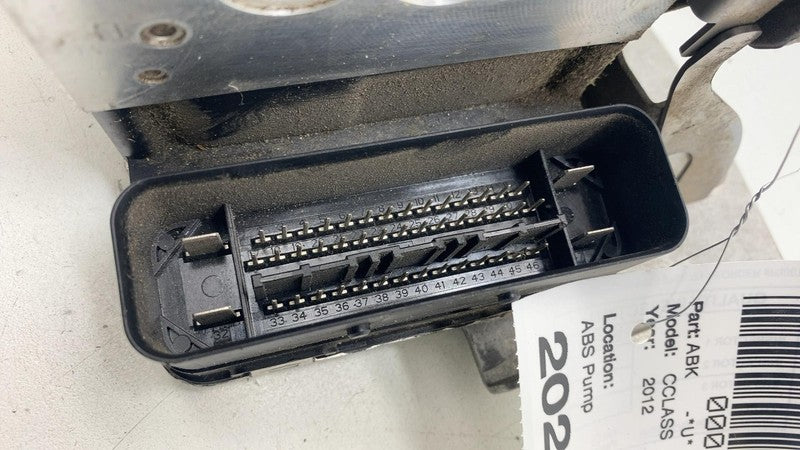 2012 Mercedes-Benz C-Class C250 C300 ABS Anti-Lock Brake Pump Module A