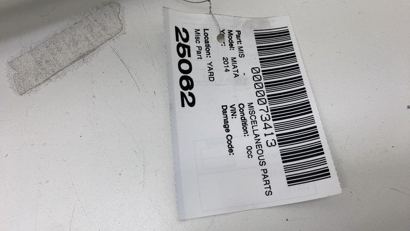 ⭕ 2006-2015 Mazda MX-5 Miata Left Quarter Window Glass w/ Trim Holder Bracket LH