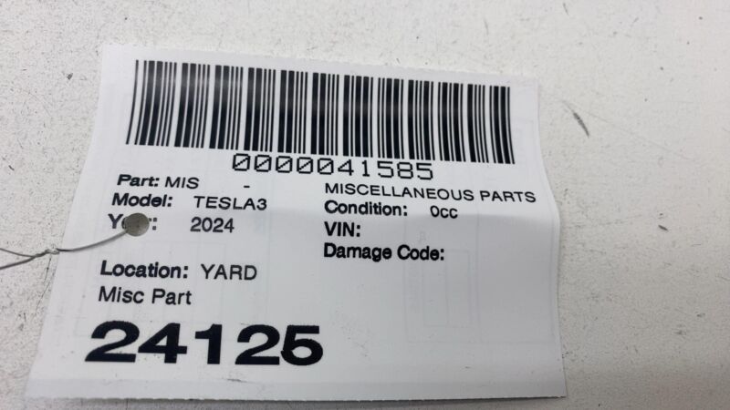 178058000C ⭕ 24-25 Tesla Model 3 Interior End Point Module Booster Universal 1780580-00-C