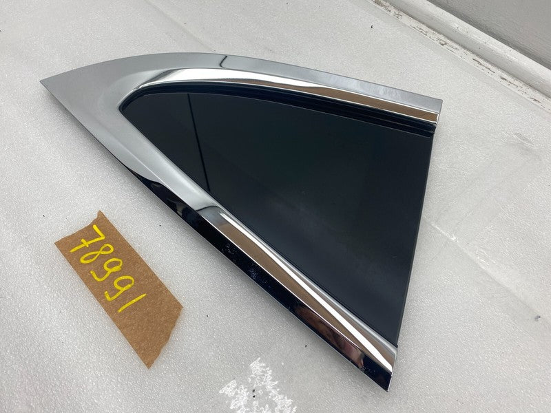 43R004553 ⭕ 2016-2020 Tesla Model X Rear Driver Side Window QTR Quarter Glass 1/4 Left LH