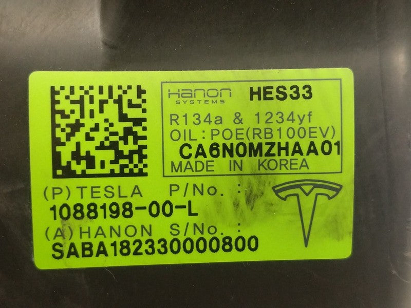 1088198 00 L ⭕ 17-20 Model 3 M3 Air Conditioner A/C Compressor w/ Mount Support 1088198-00-L