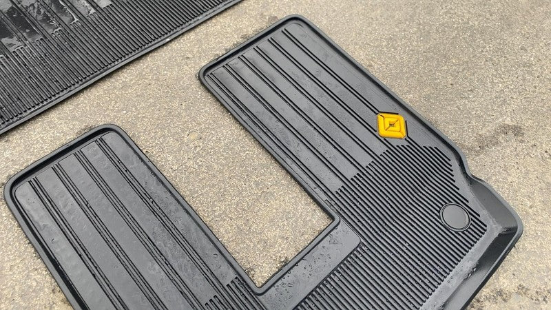 PT00818683-A ⭕ 22-25 Rivian R1S Front & Rear Floor All Weather Carpet Cover Mat PT00818683-A