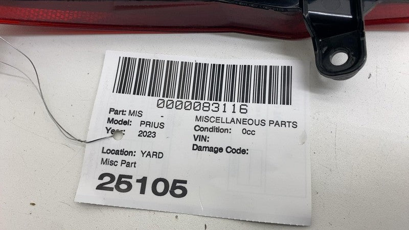 8167047010 ⭕23-25 Toyota Prius Rear Right Bumper Back Up Light Lamp Assembly RH 81670-47010