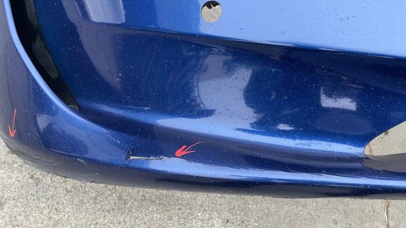 ⭕ 2017-2023 Tesla Model 3 Front Bumper Cover Panel w/ Park Sensor Hole