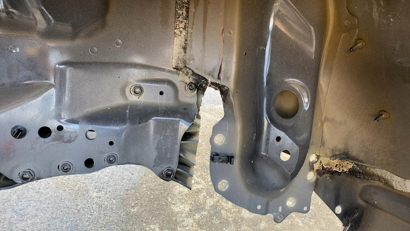 1553757-E0-K 2021-2023 Tesla Model S Rear Left Quarter Panel Structural Cut Out LH Black PBSB