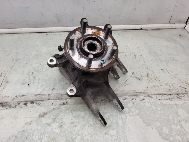 6007024 00 B 2012-2015 Tesla Model S Rear Passenger Spindle Knuckle w/ Wheel Hub Right RH RWD