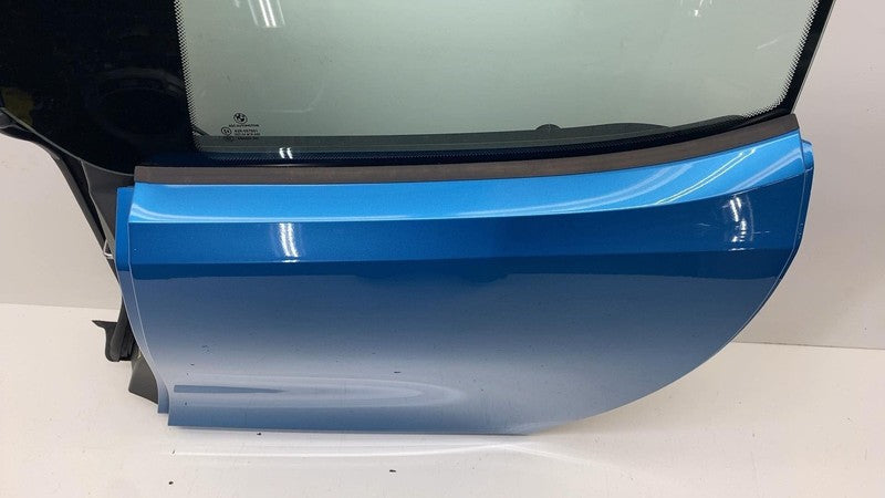 ⭕ 2014-2020 BMW i3 I01 Rear Driver Side Door Shell Panel Left Assy OEM Blue C01