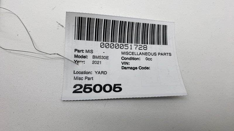 2021-2023 BMW 530e G30 Roof Overhead Console Dome Ambient Light Lamp S