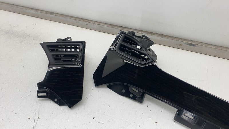 ⭕12-20 Tesla Model S SET of Front Center Dash Air Vent Grillle Trim 10