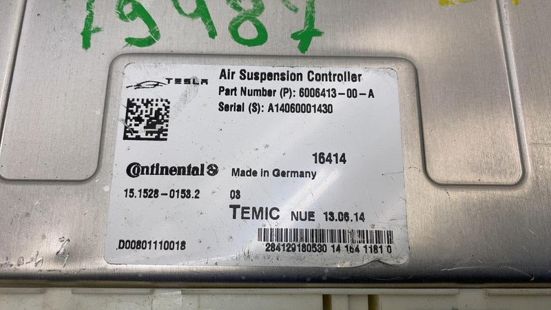 600641300A ⭕ 12-15 Model S Active Suspension Electronic Controller Processor 6006413-00-A