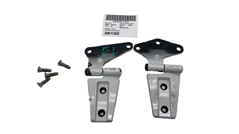 ⭕ 07-18 Jeep Wrangler Front Driver Side Upper & Lower Door Hinge Left