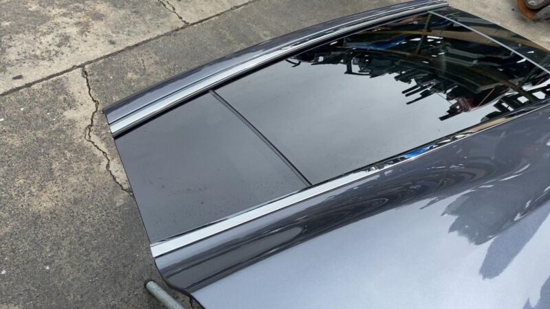1028791-00-K ⭕16-23 Tesla Model X Rear Passenger Side Falcon Door Shell Panel Right Gray PMNG