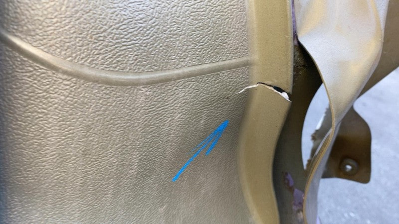 2024-2025 Tesla Cybertruck Rear Cast Under Body Frame Structure (DAMAG