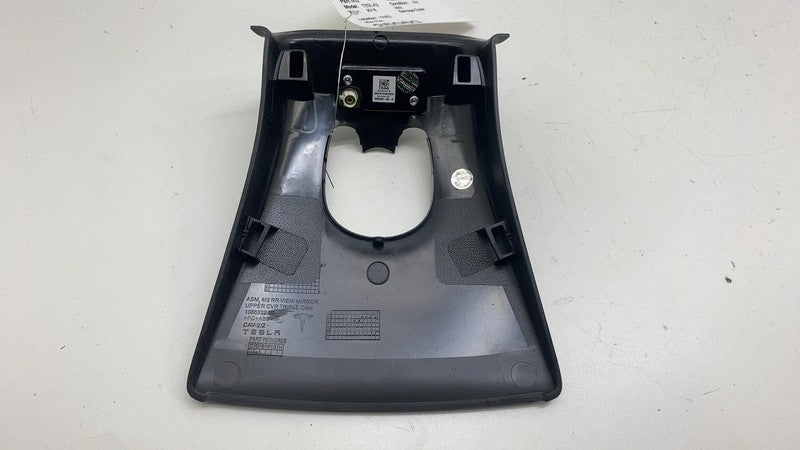 109838300D 17-20 Model 3 Front Interior Rear View Mirror Upper Cover w/ Camera 1098383-00-D