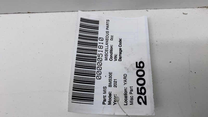 2018-2021 BMW 530e G30 2.0L A/C Air Conditioning Pressure Hose Pipe Li