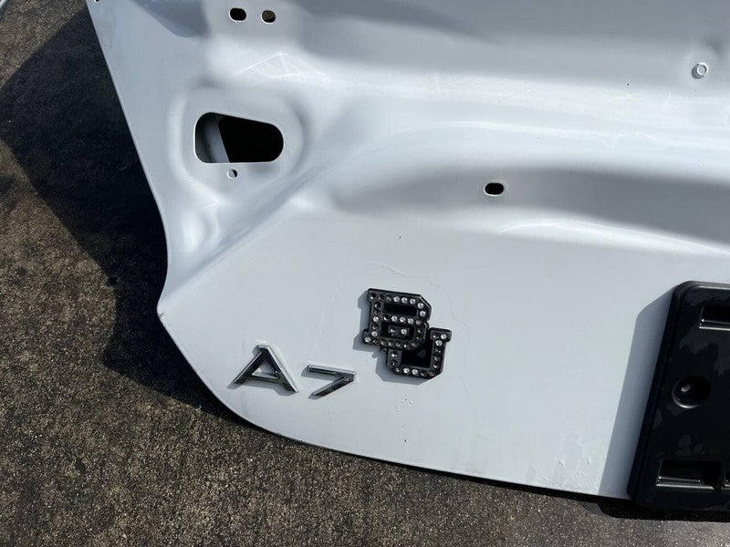 ⭕ 2012-2017 AUDI A7 S7 RS7 TRUNK LID TAILGATE LIFT GATE PANEL WHITE OEM