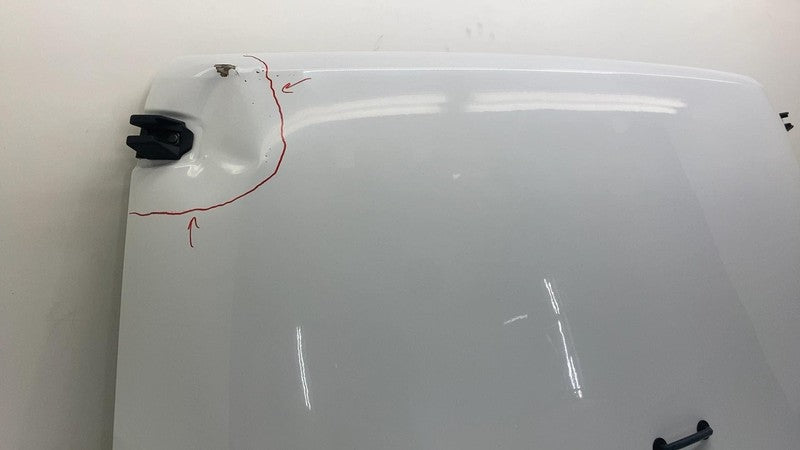 ⭕ 2013-2017 Jeep Wrangler Front Bonnet Hood Shell Panel OEM White PW7