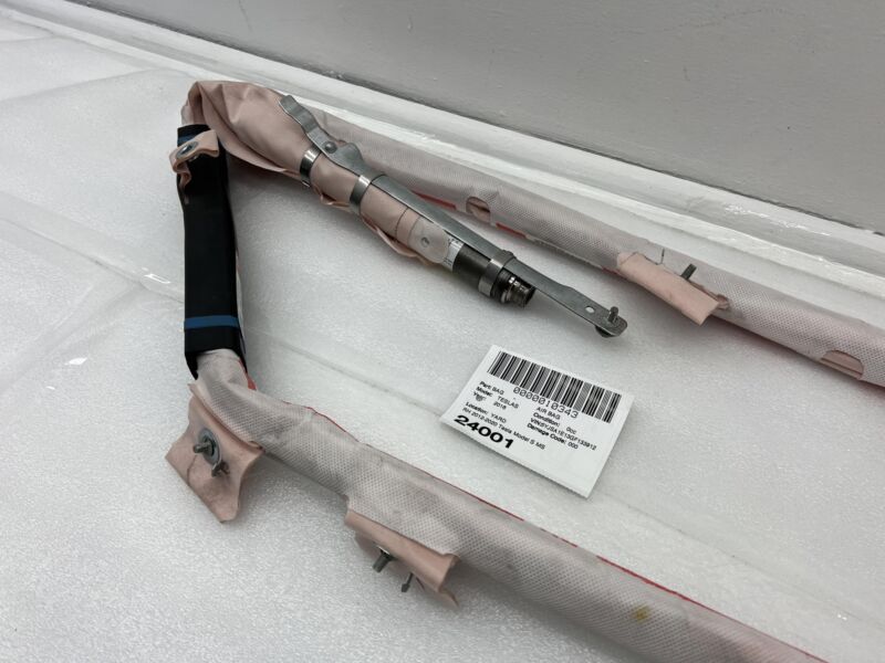 100526200D 2012-2020 Tesla Model S Passenger Side Roof Curtain Safety Airbag Right Assembly