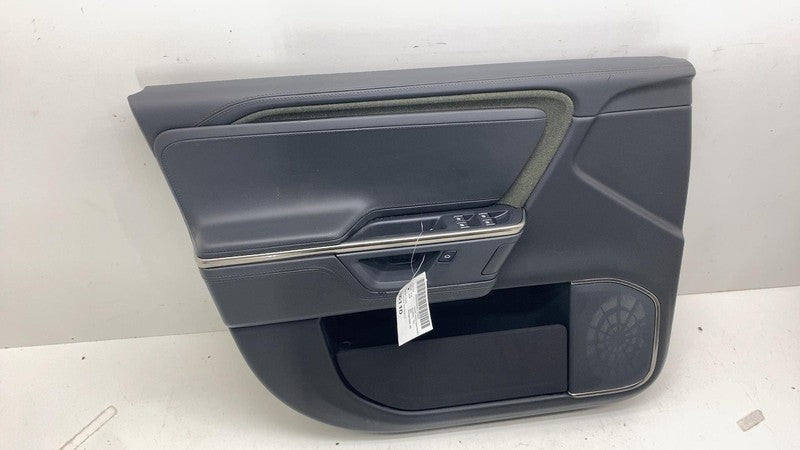 ⭕ 2025 Rivian R1S Front Driver Side Door Panel Trim Card Cover Left Black INT008