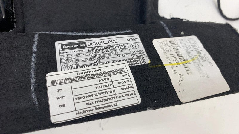A2056906149 ⭕2015-2021 Mercedes-Benz C300 C63 Trunk Deck Shelf Rear Package Trim Cover Panel