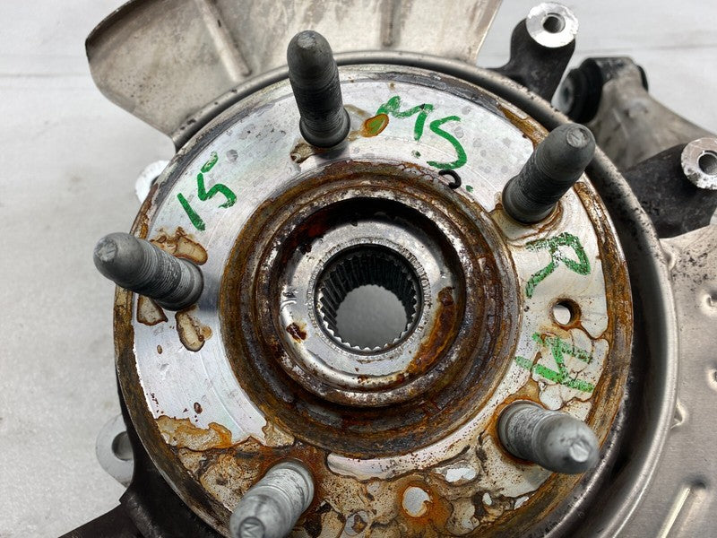 ⭕ 12-15 Tesla Model S Rear Right Spindle Knuckle + Wheel Hub + Control