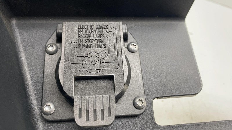 PT00032090-H ⭕ 2025 Rivian R1S Rear Bumper Trailer Trim Tow Hitch Cover Panel PT00032090-H