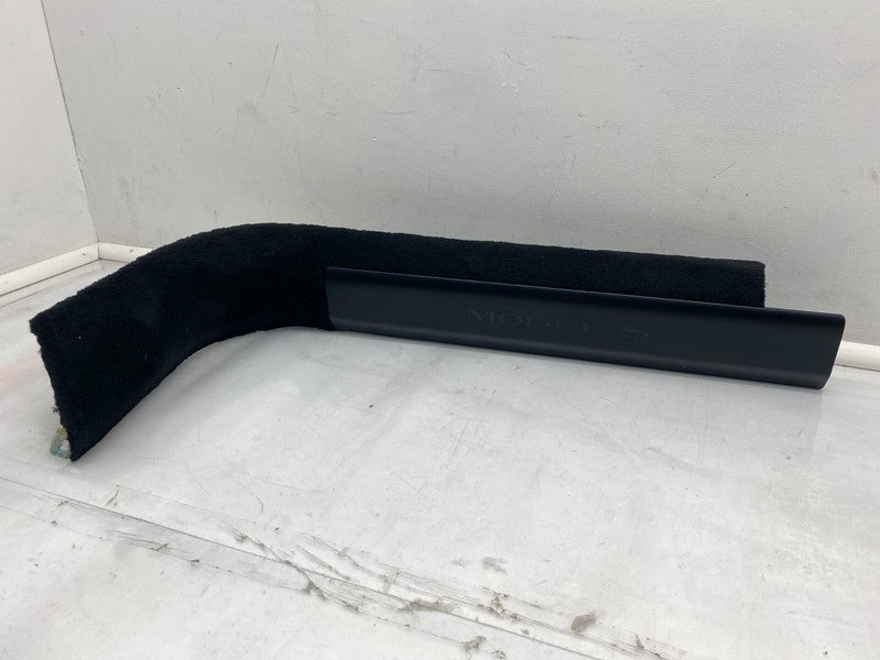 156607480B ⭕ 2021 2022 2023 Tesla Model S Driver Left Lower A-Pillar Sill Trim 1566074-80-B