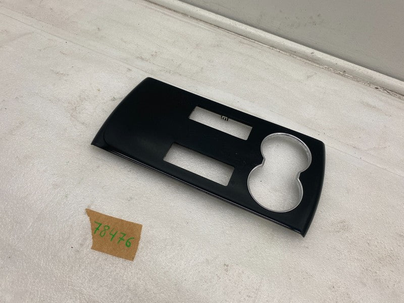 ⭕ 2012-2020 Tesla Model S Center Console Cupholder Decor Trim Cover Piano Black