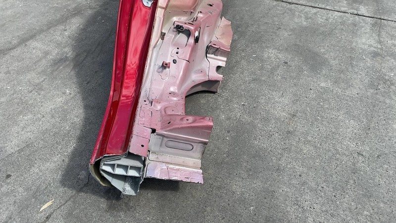 ⭕ 17-20 Tesla Model 3 Rear Right Quarter Panel Structural Frame Cut Red - PPMR