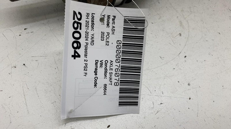 32324588 ⭕ 2021-2024 Polestar 2 PS2 Front Right CV Axle Shaft Driveshaft AWD RH 32324588