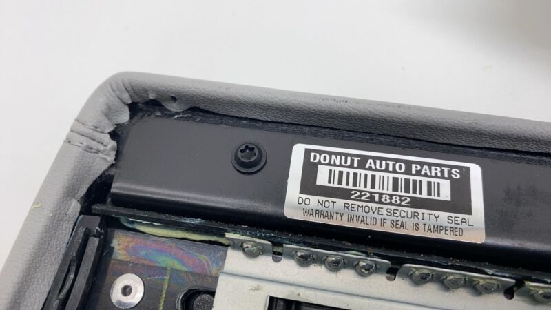 1024239 09 B 2012-2015 Tesla Model S MS PAIR Left & Right Center Console Armrest Pad Assy OEM